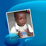 Give PUR Water by P&G - use coupons to provide 1 liter of water.